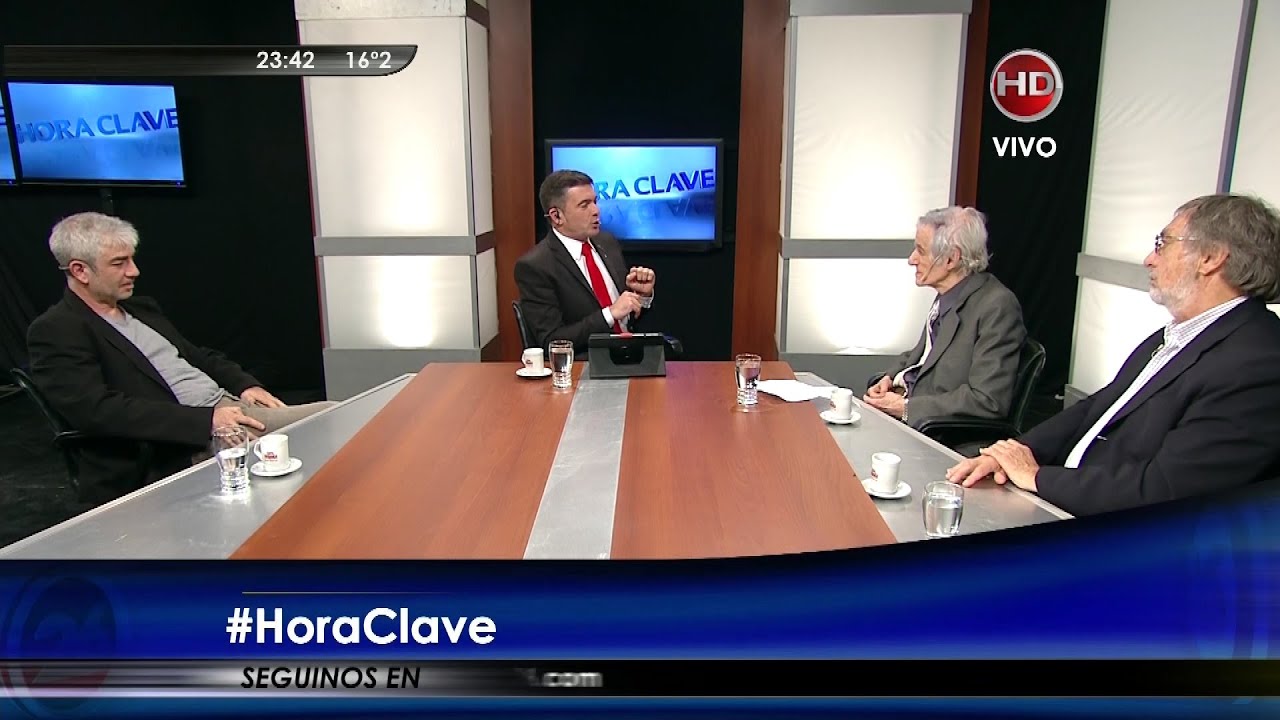 J.J.Sebreli, M.Birmajer y L.Brandoni en 