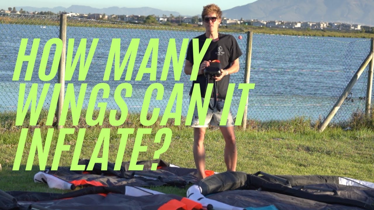 I Tested the AIRBANK PUFFER PRO Pump for Wing Foiling – How Many Wings Can It Inflate?