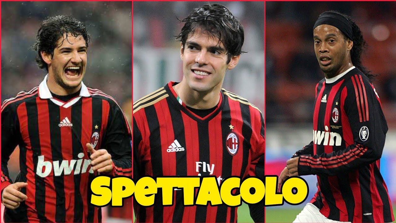 Il MILAN dei tre BRASILIANI (KA-PA-RO) era uno spettacolo!!!