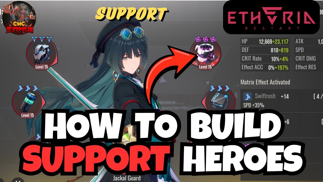 Как создать персонажей поддержки Анимус | Руководство для начинающих | Etheria: Restart