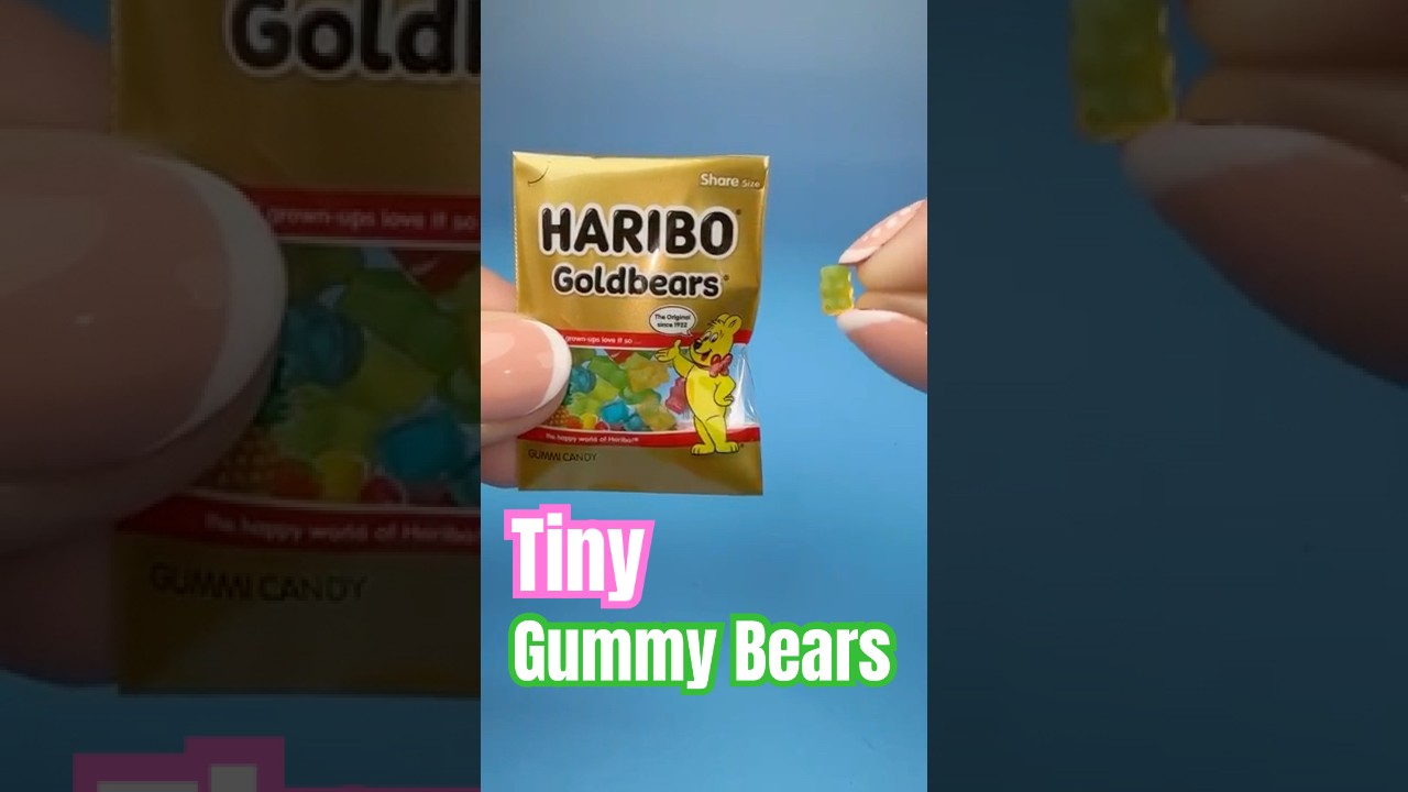 @officialminiverse x Haribo 😱 #конфеты #мини #удовлетворительно