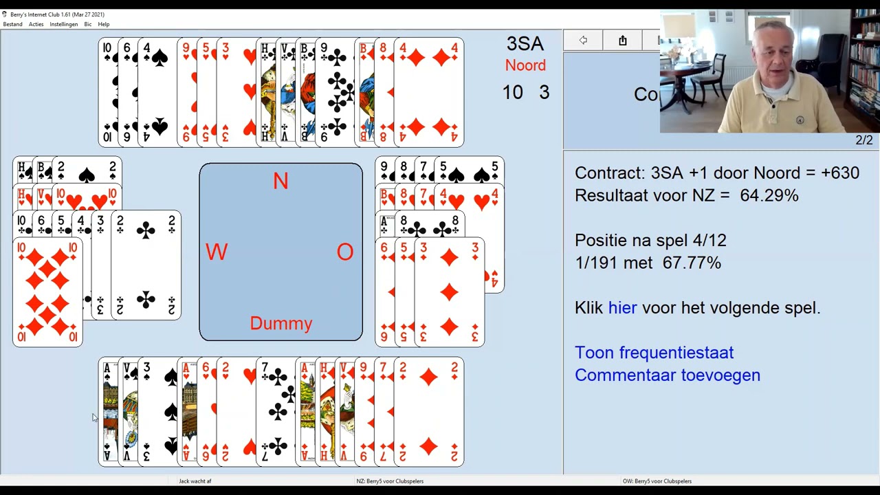 Speel Bridge met Berry, aflevering 21