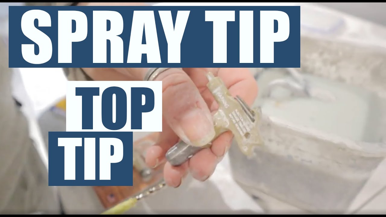 Make your Worn Spray Tips last longer