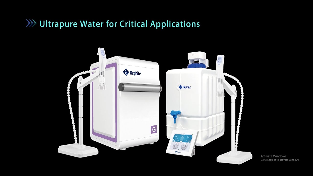 Ultrapure Water for Critical Applications | Genie&reg; Water Systems - RephiLe Bioscience, Ltd.