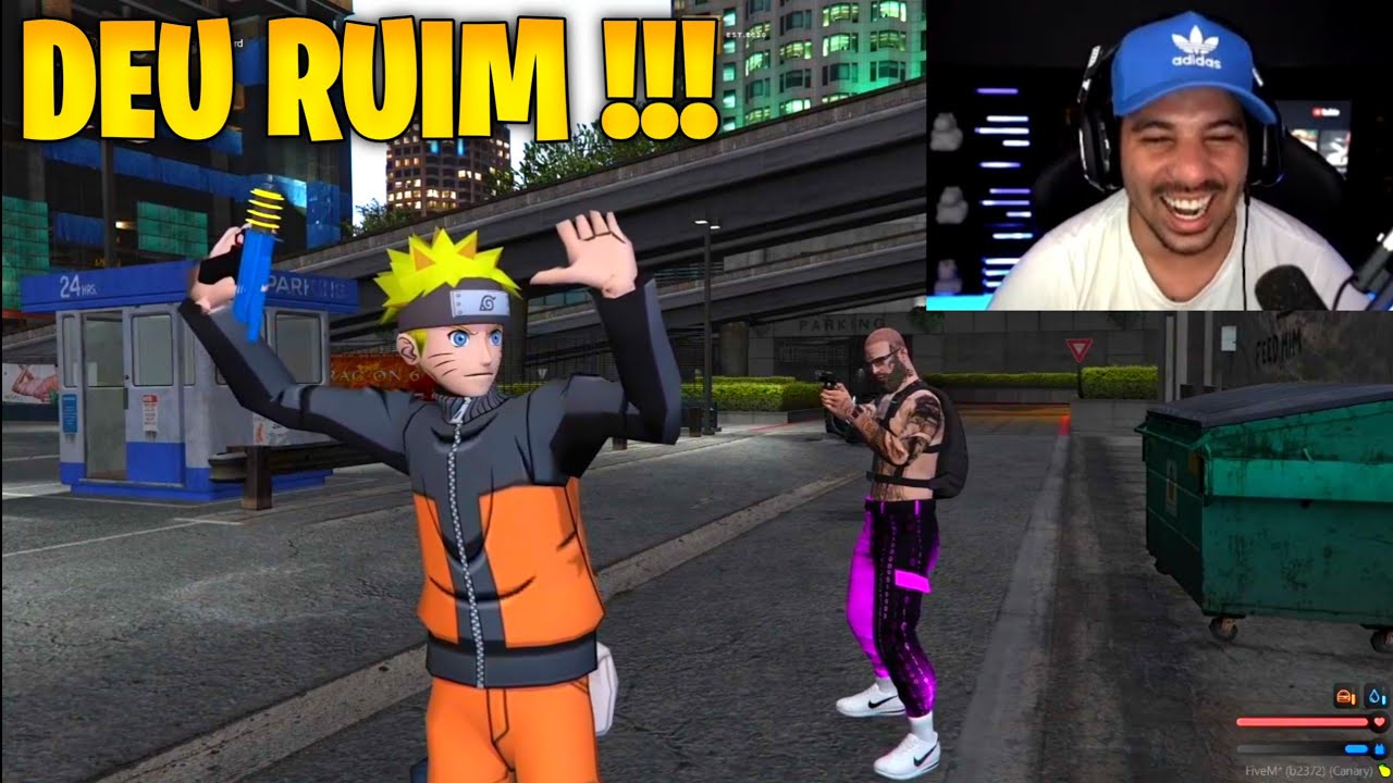 PIUZINHO VIROU O NARUTO PART 2 GTA RP !!!