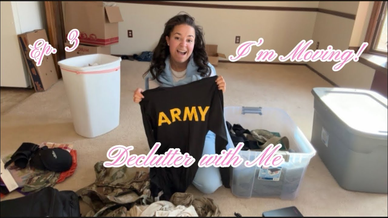 I’m Moving!! | Declutter with Me | Ep. 3