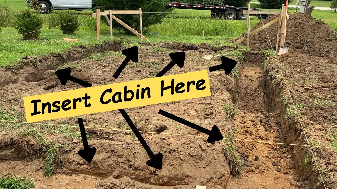 Tiny Home Cabin Build-Foundation/Plumbing