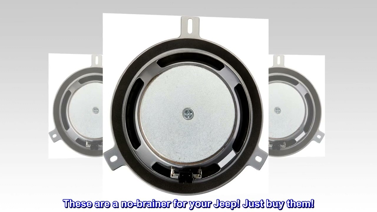 Mopar Jeep Wrangler JK Kicker Speaker Upgrade