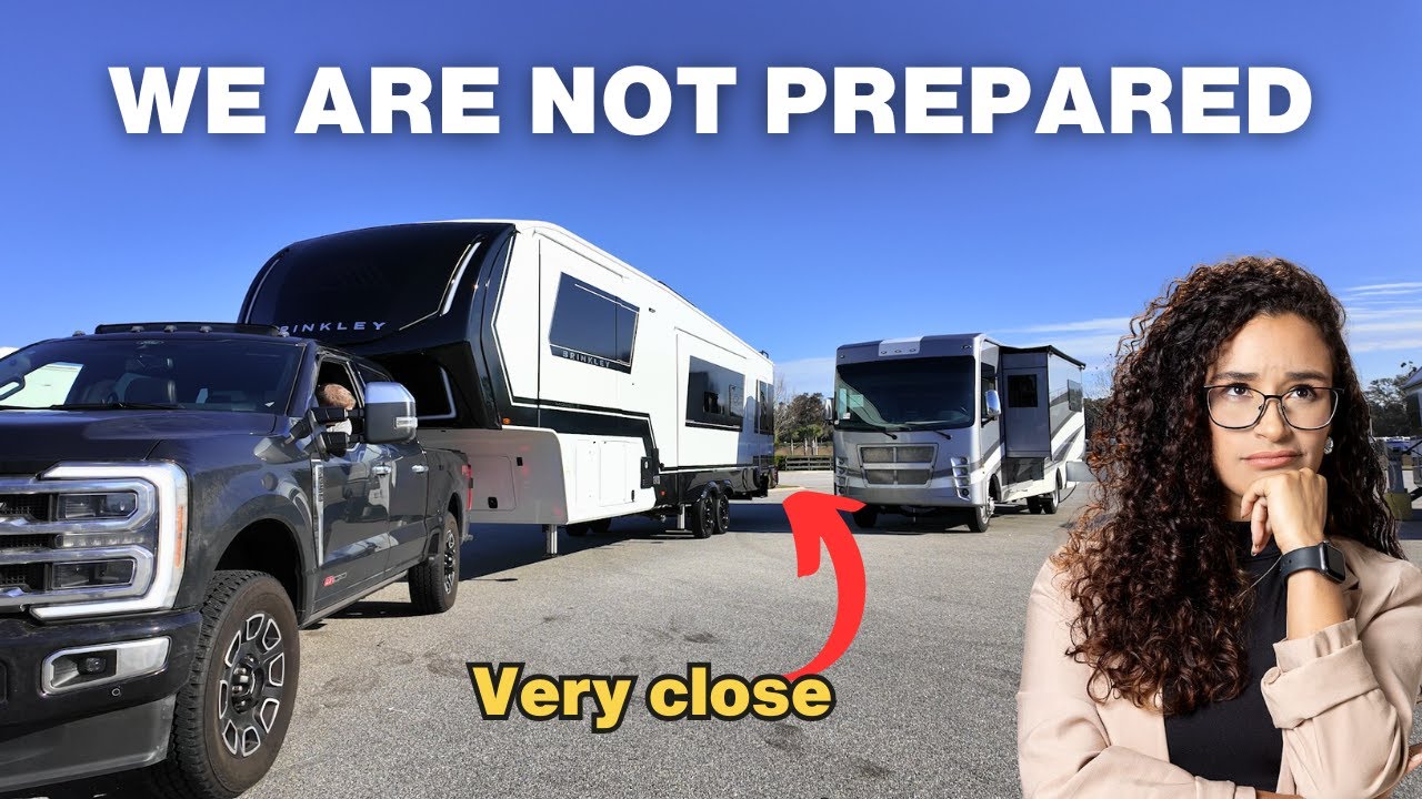 FORD F350 Hauling 15k LBS Brinkley RV: What Could Go Wrong?!