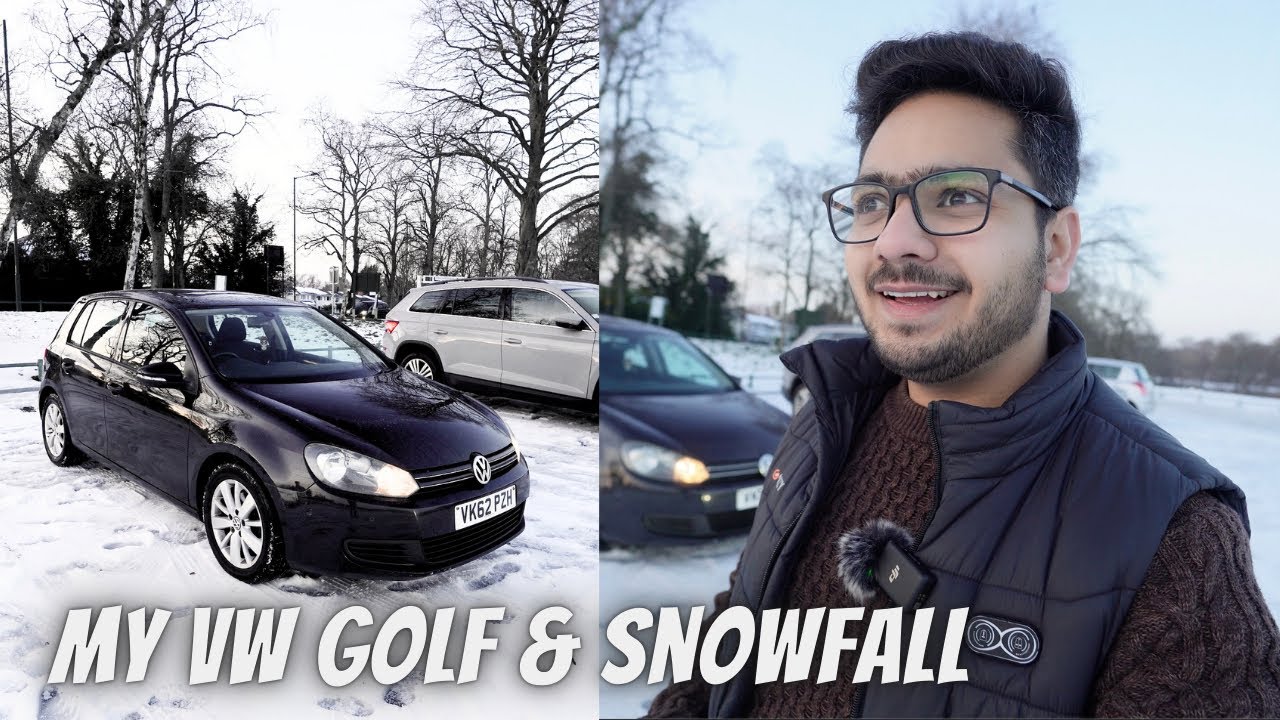 My New Car 🚗 | Snow Fall ❄️ In UK 🇬🇧 