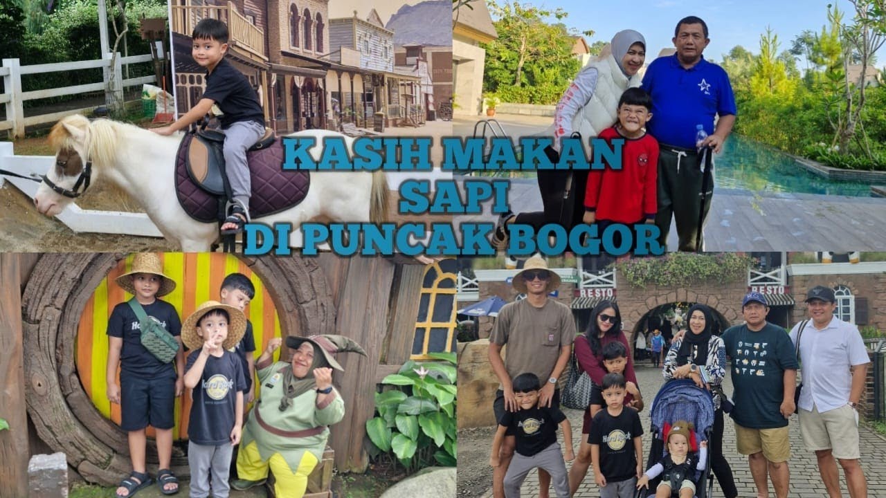 healing edukasi bersama cucu ke dairyland cimori puncak dan animalium bogor