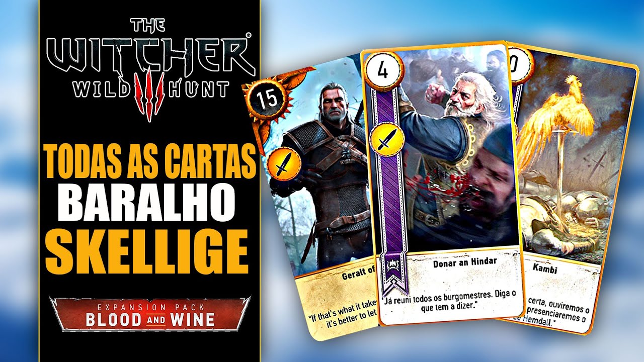 THE WITCHER 3 | COMPLETO TROFÉU | QUANTO MAIS GWENT MELHOR!