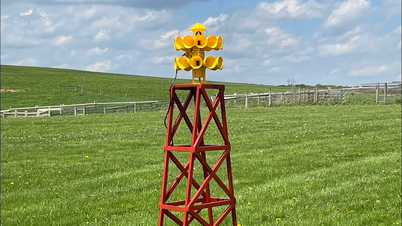 Mini Federal Sign & Signal 2T22A Civil Defense Siren by Edaan’s Mini Sirens - Fire Call Activation