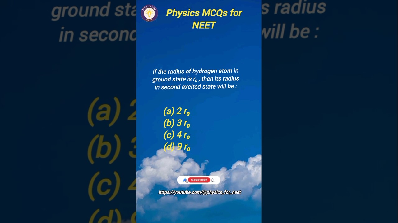 Physics MCQs for NEET