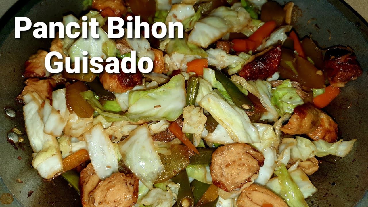 Pancit Bihon Guisado - Kusinang PangMasa