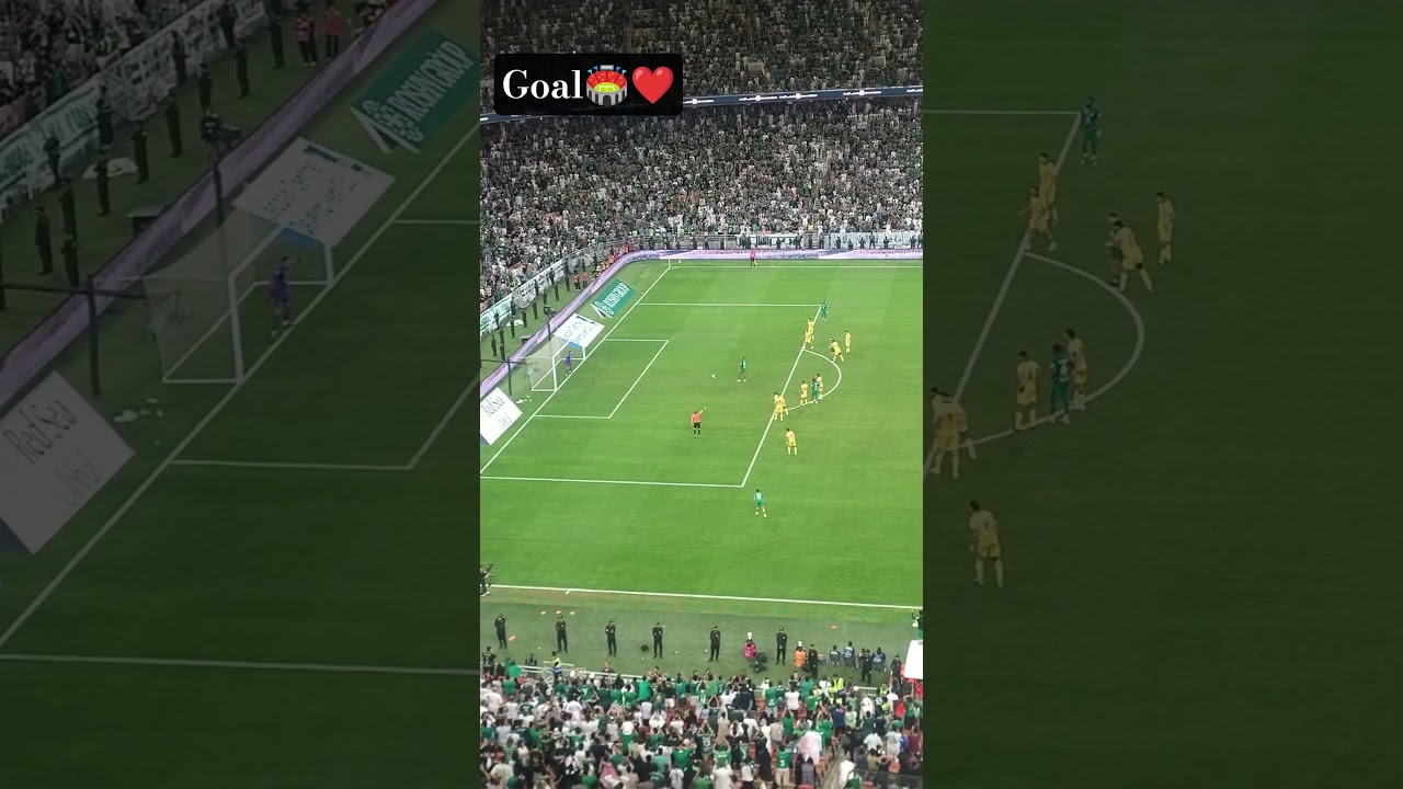 Al-Ahli Saudi Goal vs Al Taawo King Abdullah Sports CityJeddah, 