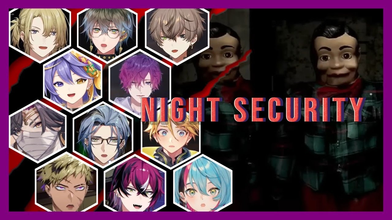 [𝙽𝚒𝚓𝚒𝙴𝙽 𝚁𝚎𝚊𝚌𝚝𝚜 Ep. 7] Vtubers Reaction to Chilla's Art Night Security: Creepy Doll in Elevator Scene