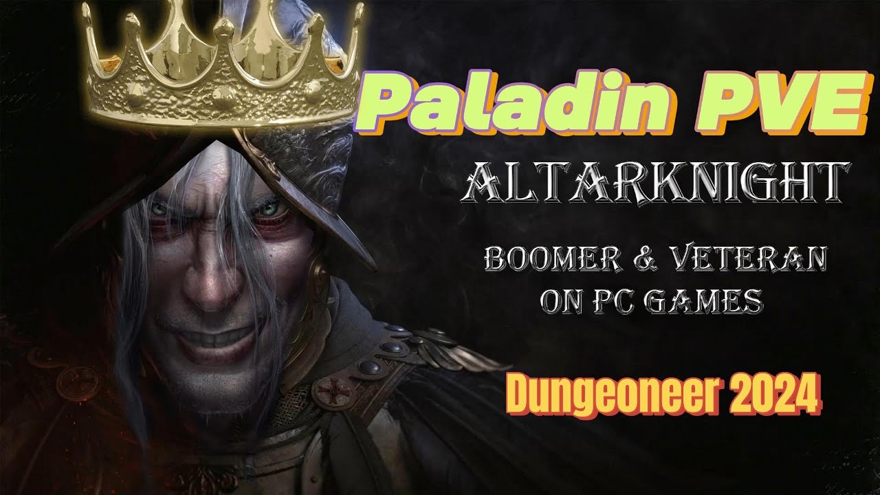New World paladin build PVE (dungeoneer) 2024