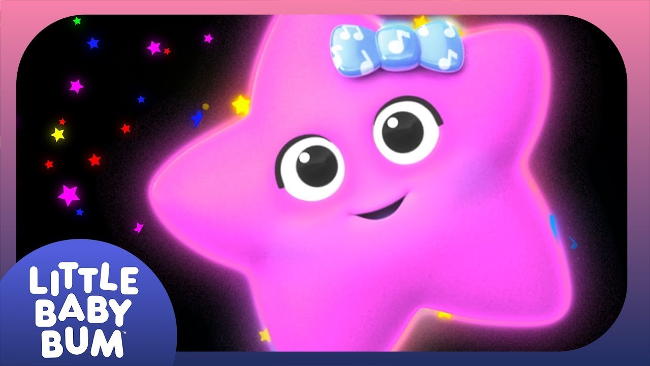 Pink Star with Relaxing Music | Autism ADHD Sensory Therapy