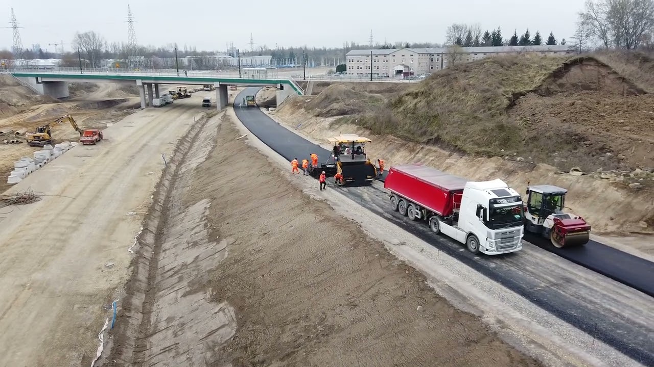 Węzeł Grębałów 1.04.2025