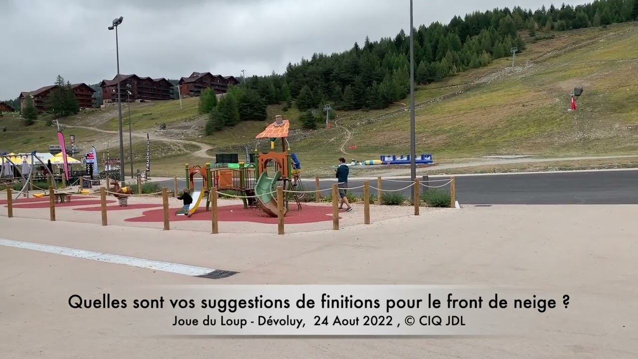 CIQ JDL / Possibles finitions sur le front de neige ?