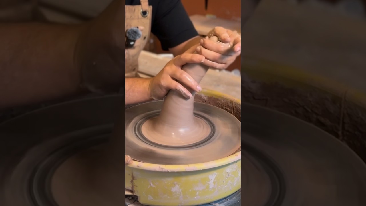 How to get a larger cone 😎 #pottery #tips #ceramics
