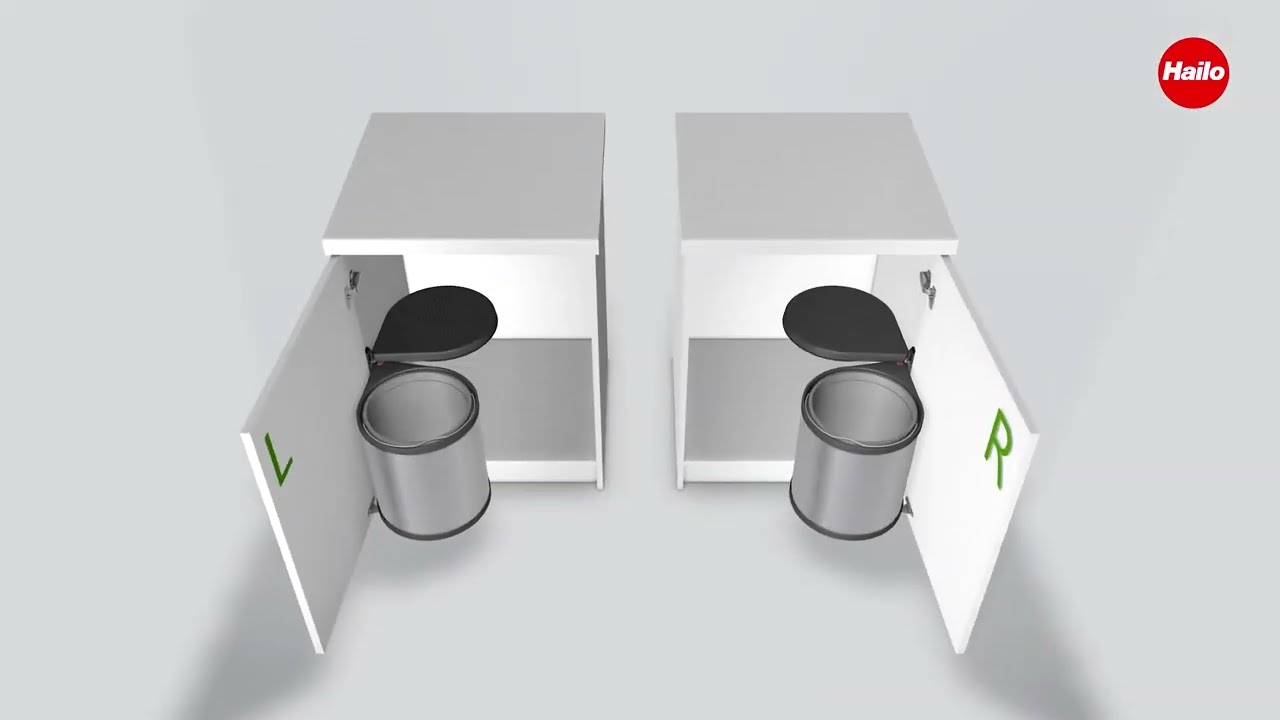 Hailo inbouwemmer compact-box montagevideo
