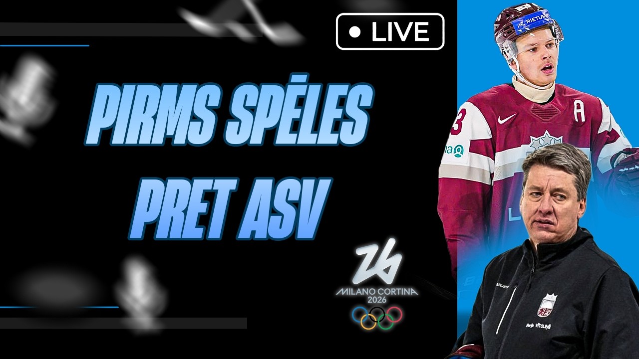 🏒🇱🇻  LIVE: PIRMS SPĒLES PRET ASV | RIPA VĀRTOS