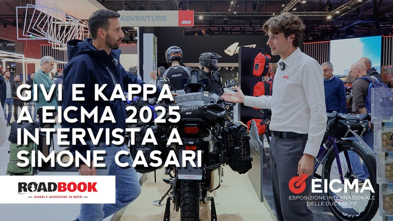 Le novità GIVI e Kappa a EICMA 2025: accessori e bagagli per strada e off road