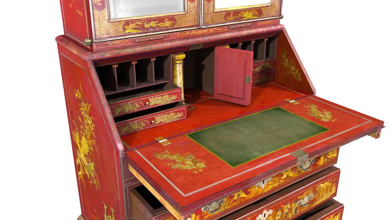 LaunchPad: Chinoiserie Secretary Cabinet
