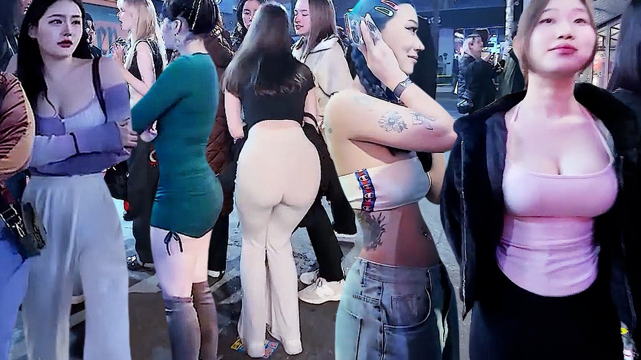 [4K Hongik University Club 😎😎😎] It's safe and passionate around 3 a.m. 🔥🔥🔥 #SEOUL #KOREA #SPRING