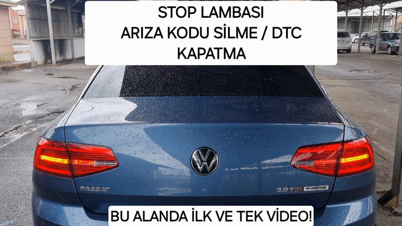 VW PASSAT B8 LED STOP ARIZA KODU SİLME DTC KAPATMA | BU VİDEONUN EŞİ BENZERİ YOK! #obdeleven #passat