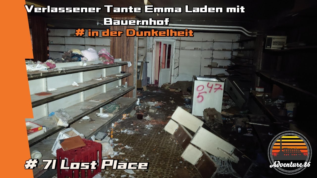 Belgien Tour 13: Verlassener Bauernhof, mit Wohnhaus und Tante Emma Laden