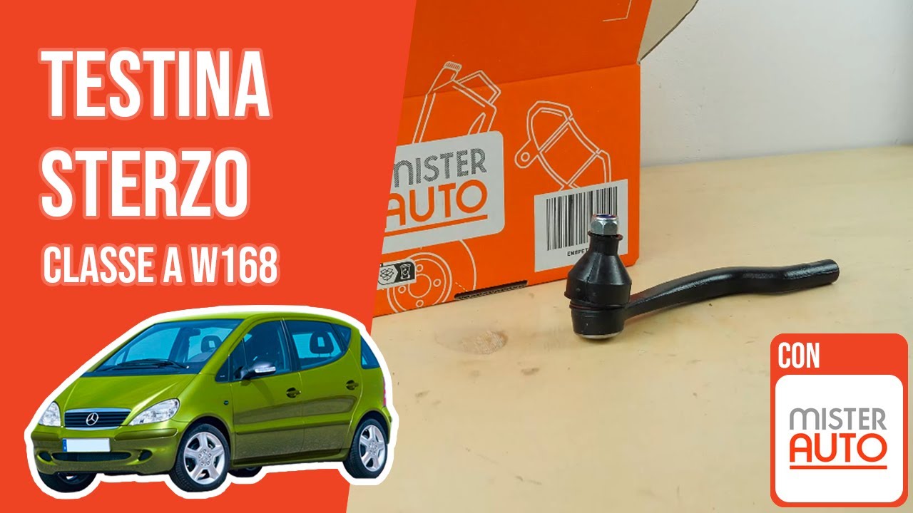Sostituzione testina sterzo Classe A W168 🚗