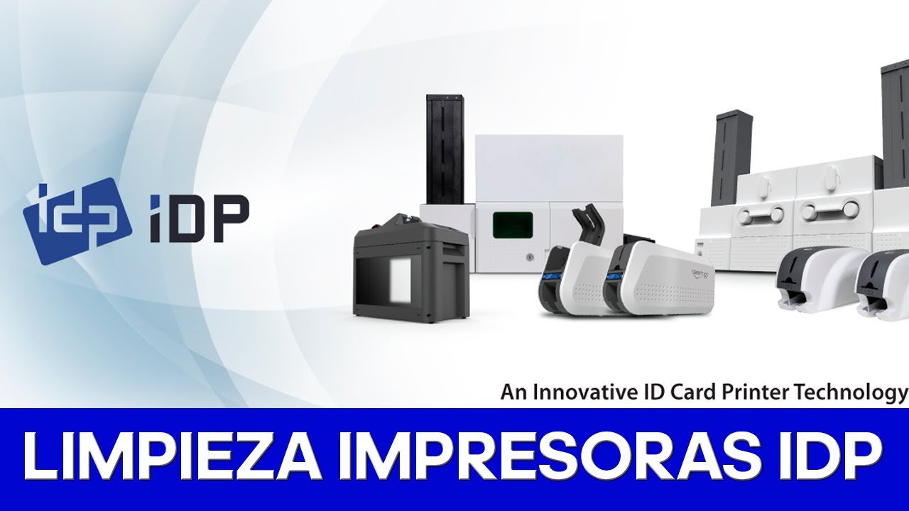 Limpieza impresora tarjetas pvc idp smart centralimpresion