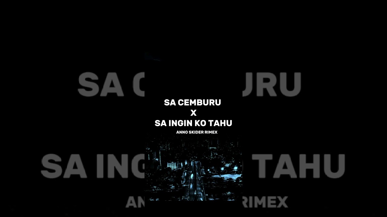 MHC-ANNO SKIDER POCO-POCO SA CEMBURU X SA INGIN KO TAHU 