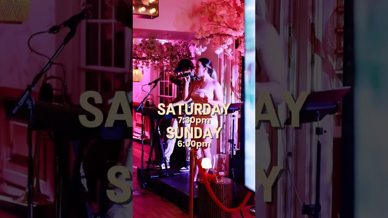 Every Weekend: Live Music, Fine Dining & Dancing 🎶✨