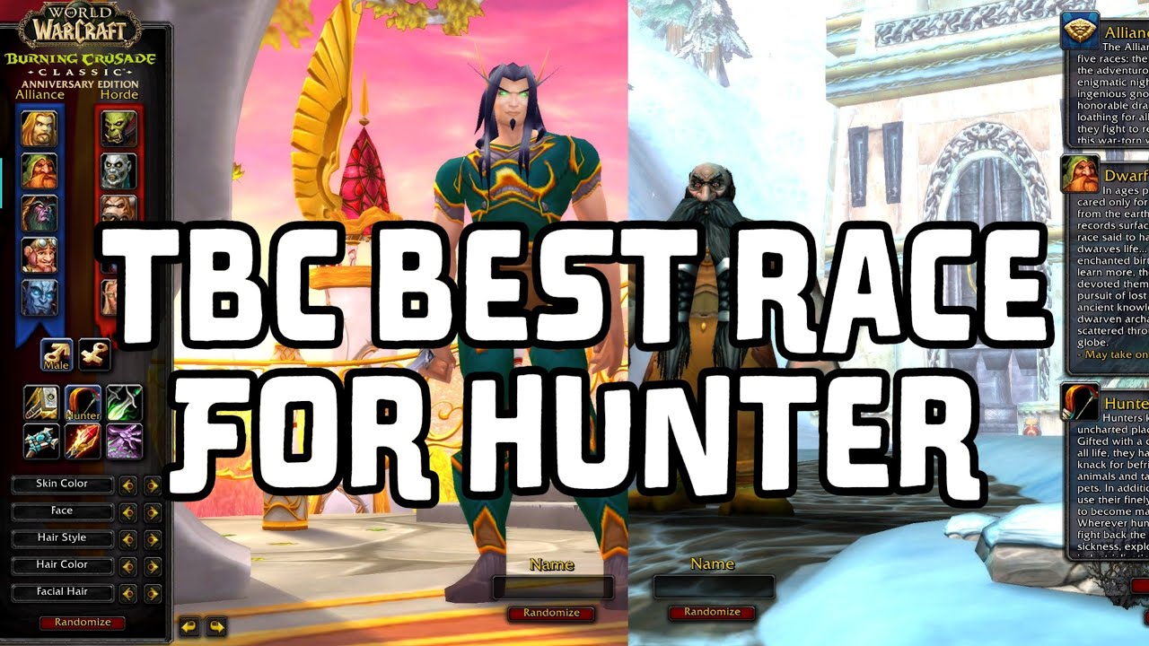 Best Hunter Race in TBC Anniversary (PvE & PvP Breakdown)