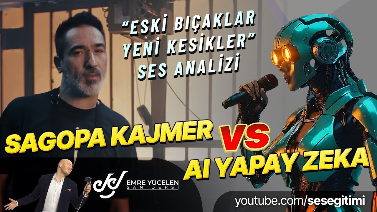 Sagopa Kajmer (ESKİ BIÇAKLAR YENİ KESİKLER) VS Ai Yapay Zeka Ses Analizi