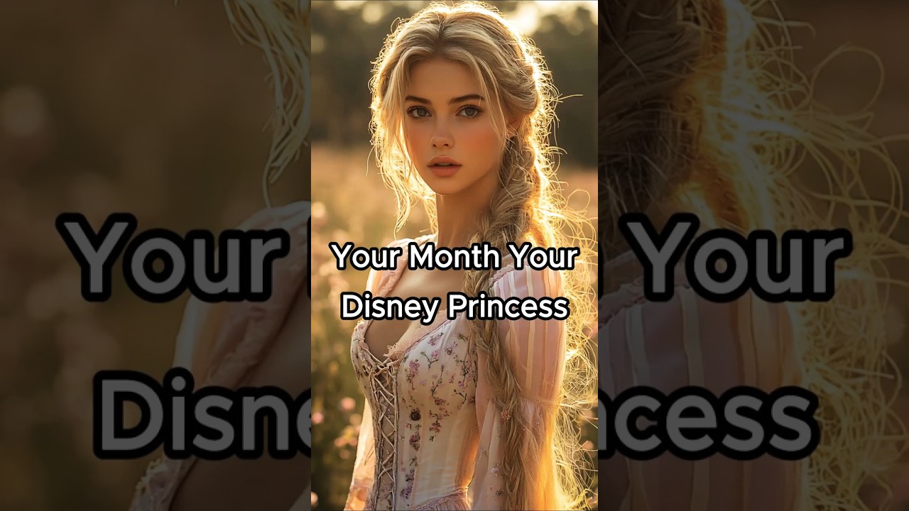 Your Month Your Disney Princess | Ai Generated