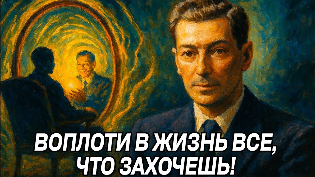 Как воплотить ЛЮБОЕ ЖЕЛАНИЕ В ЖИЗНЬ ЗА 4 МИНУТЫ?! Секретная техника МАНИФЕСТАЦИИ от Невилла Годдарда