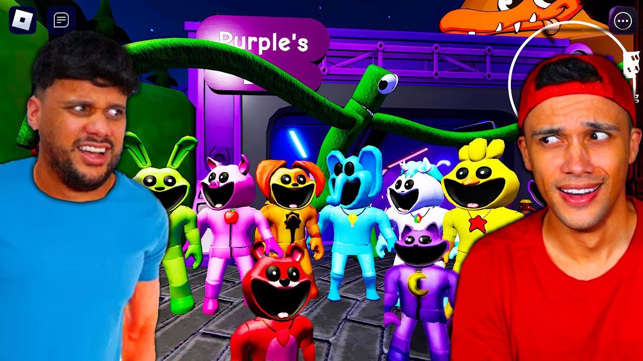 NOS TRANSFORMAMOS EM CATNAP E DOGDAY E TODOS OS SMILLING CRITTERS NO RAINBOW FRIENDS!