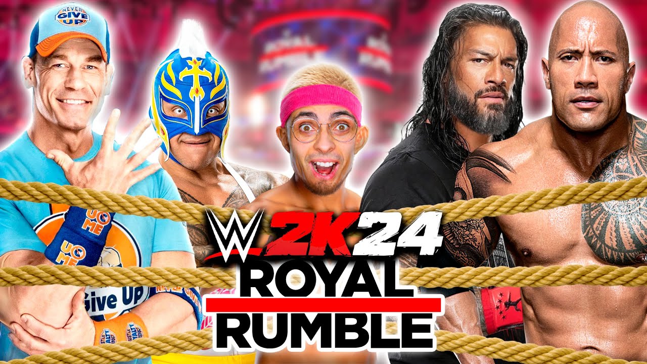 Vinco la ROYAL RUMBLE col più DEBOLE della WWE 👨🏻
