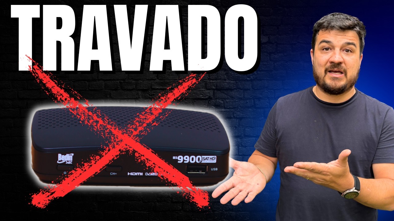 Como resolver Bedin Sat BS 9900s travado - Nova Parabólica