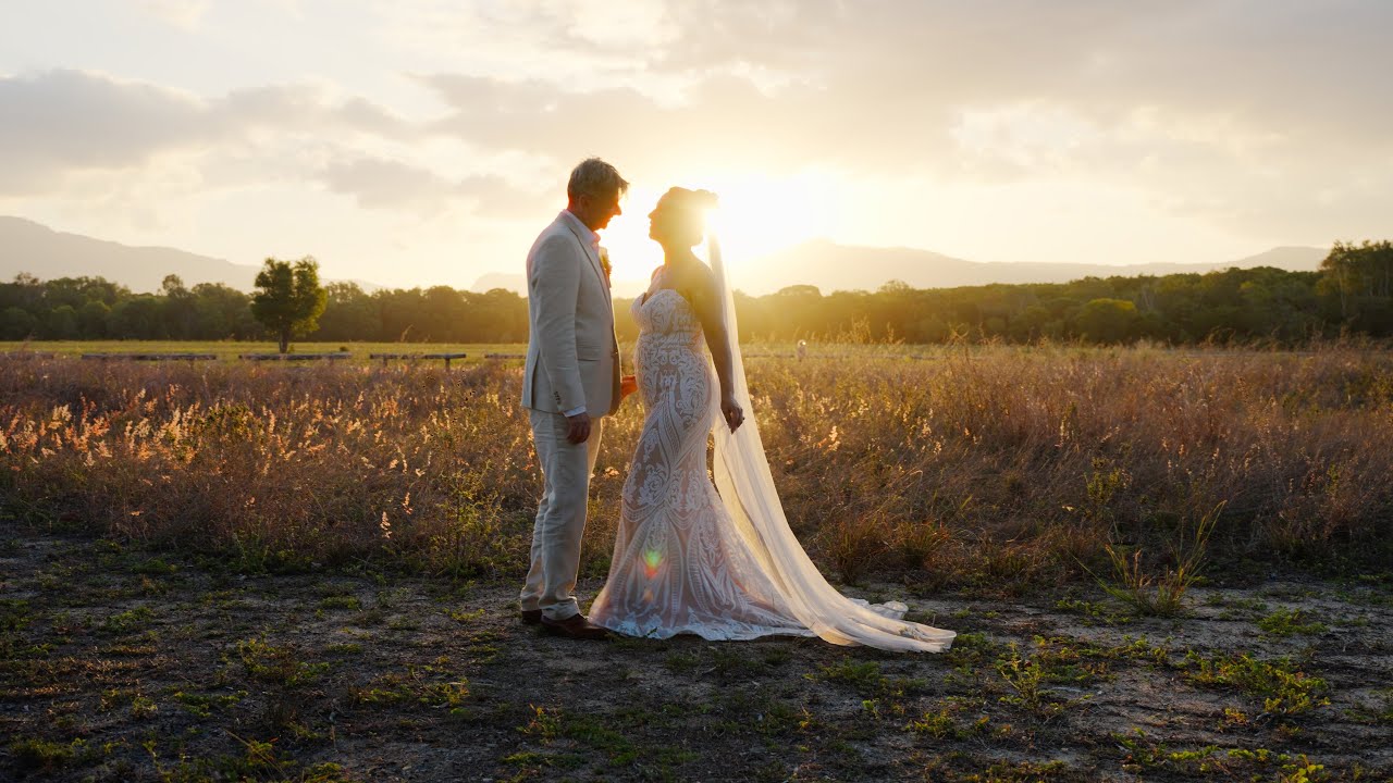 Machans Beach, Cairns Wedding Film // Sylvia + Scott // Sony A7iv