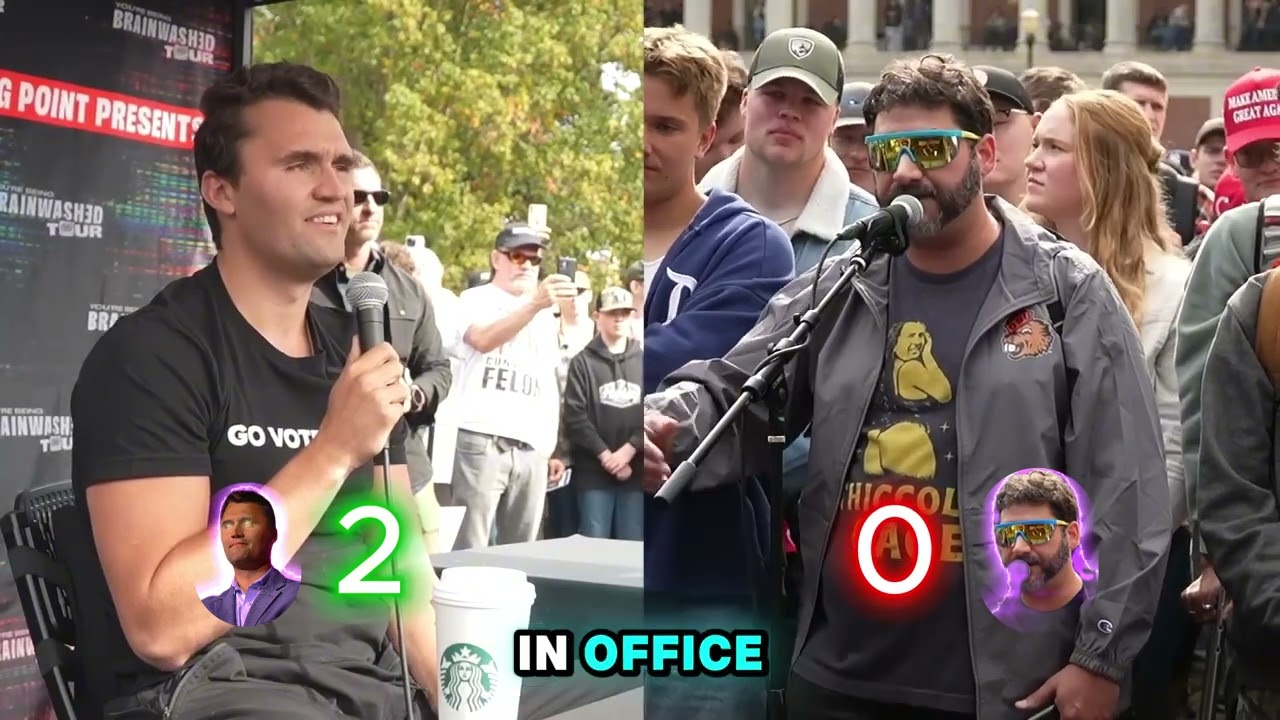 Charlie Kirk Funny Debate Moments (Scoring the Conversations)