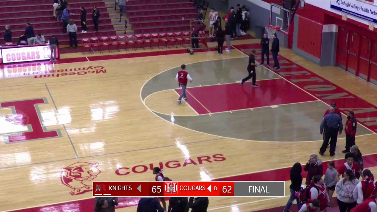 Hazleton Area Cougars vs Reading Red Knights Varsity Basketball
