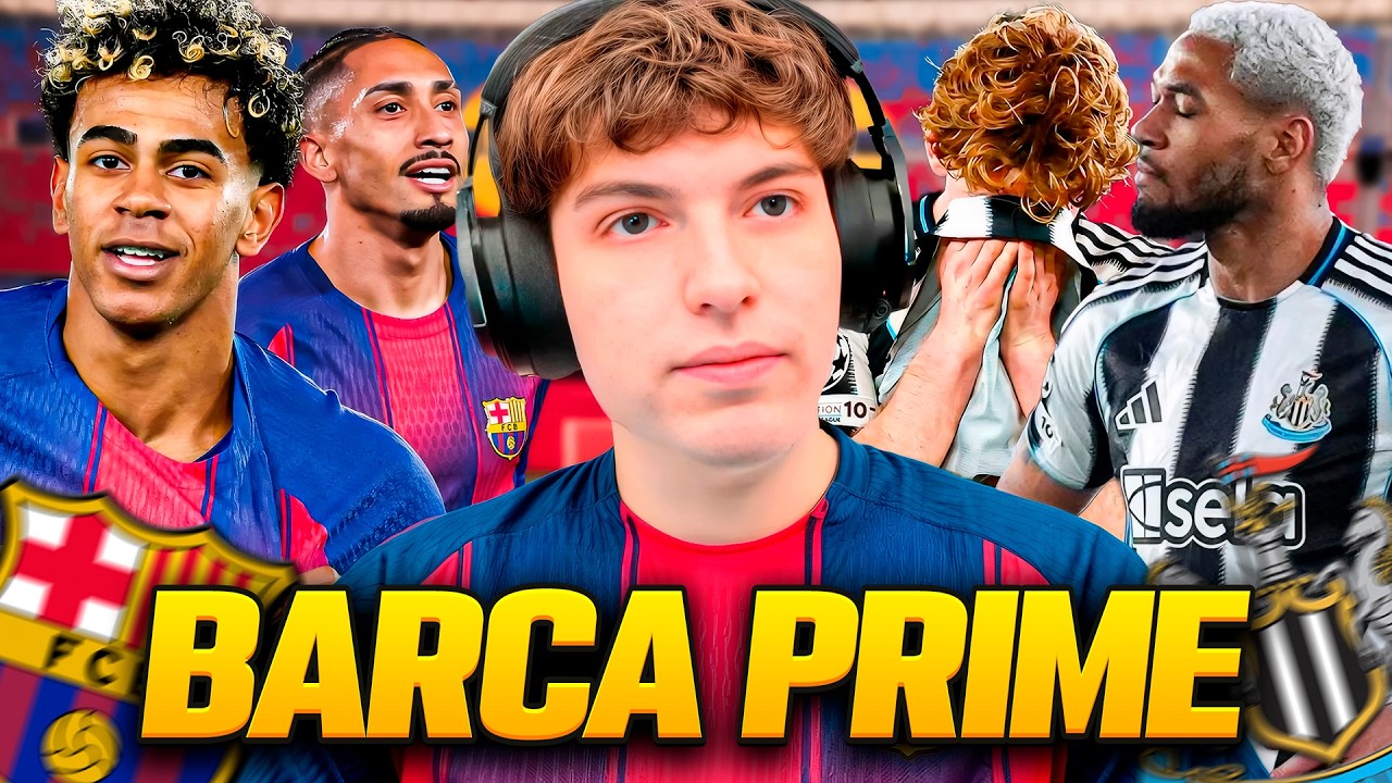 EL BARCELONA VOLVIO A SU PRIME!!! OPINION Y REACCION A LA GOLEADA FRENTE AL NEWCASTLE (2026)