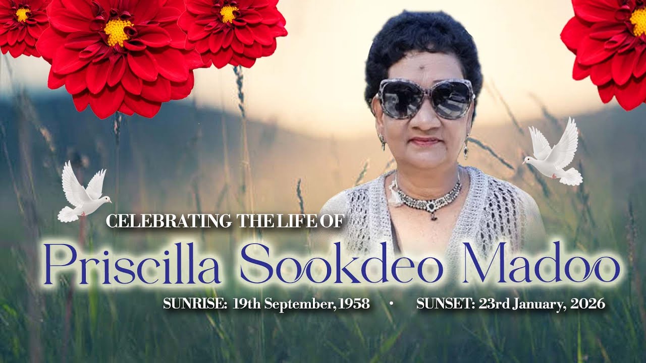 Celebrating the life of Priscilla Sookdeo Madoo