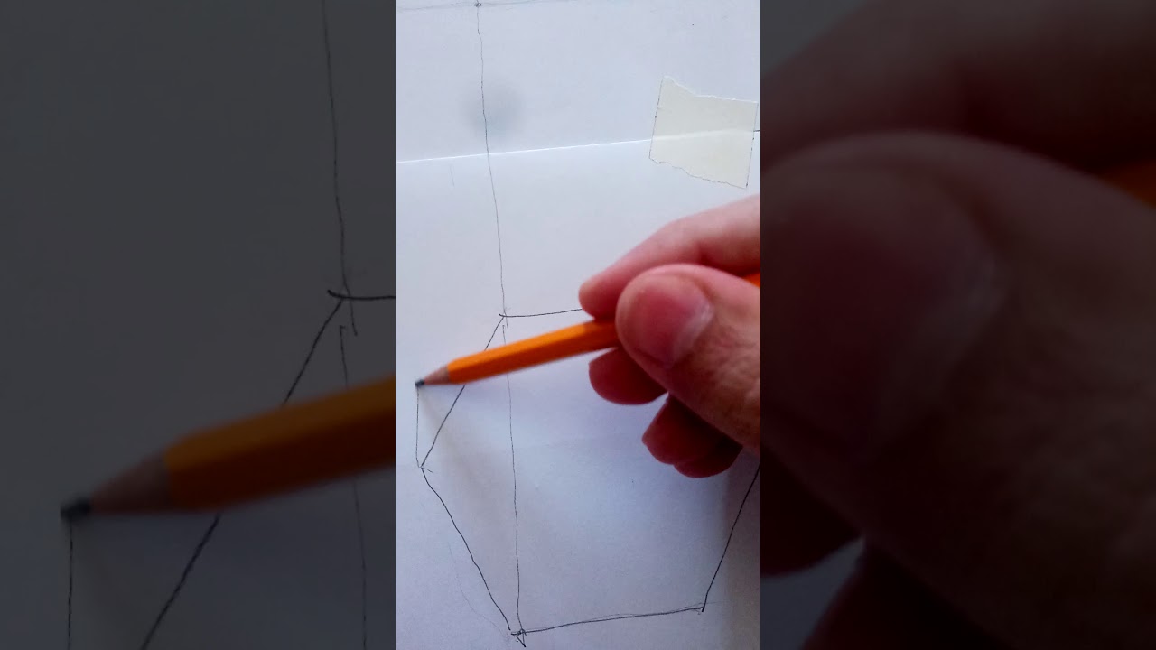 Proiezioni ortogonali esagono parallelo al P.O.